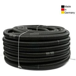 POOL TOTAL 6,0m Schwimmbad Schlauch, Schwarz Ø 38mm (1 1/2')