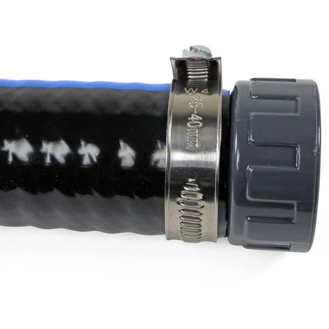 POOL TOTAL Anschluss-SET> 60cm Heavy-Flex Black Schlauch + Fittings 5 POOL TOTAL Anschluss-SET> 60cm Heavy-Flex Black Schlauch + Fittings – Bild 5