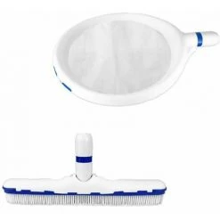 WELL2WELLNESS Pool Reinigungsset 'Grande' Mit Laubkescher Und Beckenbürste