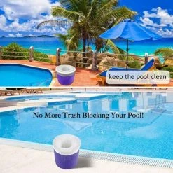 BARES Ocken Perfekte Filterschoner Zum Schutz Ihrer Filter, Körbe Und Skimmer Entfernt Schlacken, Blätter Öl, Pollen, Insekten, Abschaum & Mehr 10 STÜCK (10pack) -Poolreinigung Verkäufe 2022 26053439 4