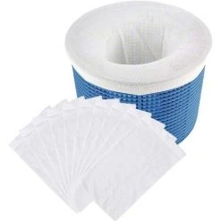 BARES Schwimmbad Skimmer Socken 10 Stücks Pool Skimmer Socken,Universal Pool Filter Saver Socken Netz, Perfekte Pool & Spa Saver Für Filter, Körbe Und Skimmer Pack -Poolreinigung Verkäufe 2022 26053442 4