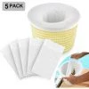 BARES Skimmer Pool, Skimmer Socken, 5 Stück Pool Skimmer Netz, Pool Skimmer Socken, Schwimmbad Skimmer Socken Für Pool Skimmer Korb Schwimmbad Filter Schlacken, Blätter Öl, Pollen, Insekten, Abschaum