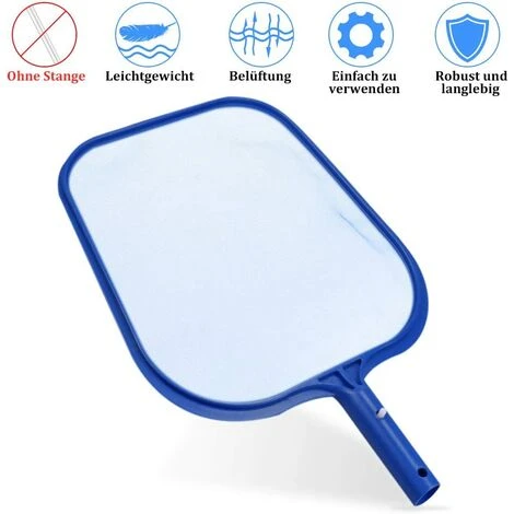 BARES Pool Kescher Bodenkescher, Kescher Pool Feinmaschig, Kescher Für Pool, Whirlpool Kescher Casher Pool, Kescher Für Poolreinigung Tief Kescher Mit Verstärktem Kunststoffrahmen(Ohne Stange) 1 BARES Pool Kescher Bodenkescher, Kescher Pool Feinmaschig, Kescher Für Pool, Whirlpool Kescher Casher Pool, Kescher Für Poolreinigung Tief Kescher Mit Verstärktem Kunststoffrahmen(Ohne Stange)