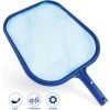 BARES Kescher PoolReinigung, Kescher Schwimmbad Blatt Skimmer Netz, Pool Reinigungsset Mit Kescher-Aufsatz Oberflächenkescher Blau