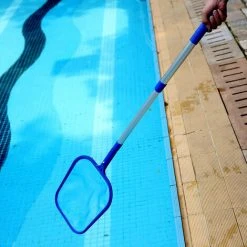 ASUPERMALL Pool Skimmer Netz Mit Teleskopstange Ausdunnung Rake Schwimmteichen Schnellreinigungswerkzeug Fur Die Reinigung Mit Oberirdischer Pool Sol Spa Whirlpool Pond A, Net Shallow -Poolreinigung Verkäufe 2022 29033011 3