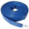 SUINGA FLACHSCHLAUCH 25 Mm 100 Meter Für Wasserableitung, Polyester-PVC-Blaugummi Layflat Für Feuer Und Pools (1 Zoll)