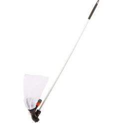 ASUPERMALL BT6898 Saugkopf Zur Reinigung Des Vakuumstrahlbeckens Schwarz (einschließlich 5 Abschnitte Einer 120-cm-Teleskopstange, Aufbewahrungsnetz)