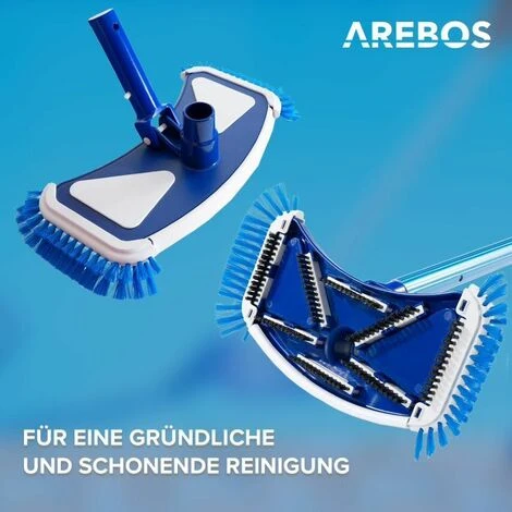 AREBOS Pool Bürste | Bodensauger | Poolreiniger | Reiniger | Poolsauger | Bodenreiniger 3 AREBOS Pool Bürste | Bodensauger | Poolreiniger | Reiniger | Poolsauger | Bodenreiniger – Bild 3