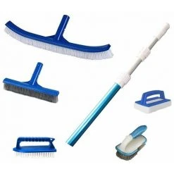 WELL2WELLNESS Pool Reinigungsset BIG 6-teilig