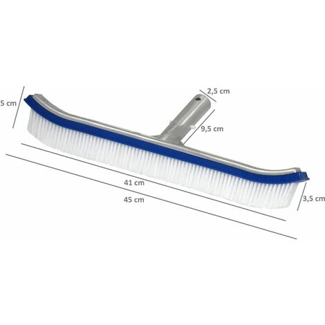 Zelsius Poolbürste Mit Abgerundeten Ecken, Pool Bodenreiniger Für Teleskopstange 5 Zelsius Poolbürste Mit Abgerundeten Ecken, Pool Bodenreiniger Für Teleskopstange – Bild 5