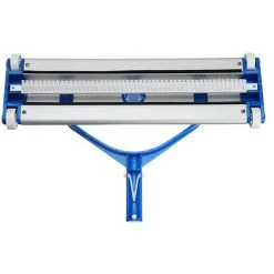 ASUPERMALL 17,5-Zoll-Pool-Vakuumkopf Aus Aluminiumlegierung Mit Flexiblem Vakuumburstenkopf Spa-Vinylpool-Vakuumaufsatz Mit Radern Und Bursten Fur Oberirdischen Oberirdischen Pool,Blau -Poolreinigung Verkäufe 2022 33234788 3