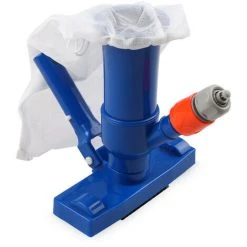 ASUPERMALL Pool-Staubsauger Unterwasser-Reinigungsburste Mit Clip-Griff Kordelzug-Beutel Entfernt Eckenablagerungen Ideale Reinigungswerkzeuge Fur Oberirdische Aufblasbare Pools Spa Whirlpool Teich Wasserfall