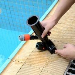 ASUPERMALL Schwimmbad-Reinigungsset Reinigungswerkzeuge Wartung Oberirdische Skimmerburste Saugschlauch -Poolreinigung Verkäufe 2022 34164698 5