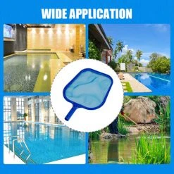 ASUPERMALL Pool-Reinigungsnetz Mit Feinmaschigem Pool-Blatt-Rechen Schwimmbad-Reinigungsnetz Professionelles Reinigungswerkzeug Fur Kleine Pools Teichbrunnen -Poolreinigung Verkäufe 2022 34186107 5