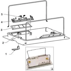 MAYTRONICS DOLPHIN Db Taschenhalter Set Für Höchste M3 Roboter, Swash Und Swash Cl - 99919116 - Dolphin
