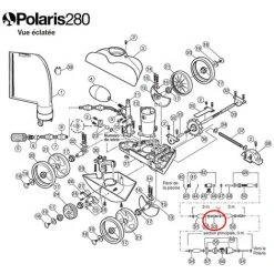 Kugellager-Drehgelenk Für Polaris 180/280/380 - D20 - Polaris -Poolreinigung Verkäufe 2022 34731207 2