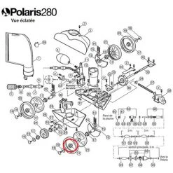 Radkugellager Für Polaris 180/280 - C60 - Polaris -Poolreinigung Verkäufe 2022 34731365 2