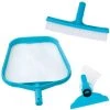 Intex Reinigungsset Basic Pool Bodensauger Laub- Bodenkescher Reinigungsbürste