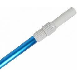 WELL2WELLNESS Aluminium Teleskopstange Smooth Blau 2-teilig 1,20 - 2,40m