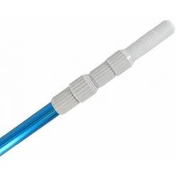 WELL2WELLNESS Aluminium Teleskopstange Ripped Blau 3-teilig 1,20 - 3,60m