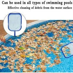 BEARSU Schwimmbadoberflächen, Mesh-Poolnetz, Poolreinigungsnetz, Poolreinigungszubehör Für Pools, Spas, Teiche, Springbrunnen, Aquarien -Poolreinigung Verkäufe 2022 38288904 4