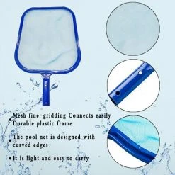 BEARSU Schwimmbadoberflächen, Mesh-Poolnetz, Poolreinigungsnetz, Poolreinigungszubehör Für Pools, Spas, Teiche, Springbrunnen, Aquarien -Poolreinigung Verkäufe 2022 38288904 5