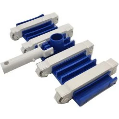 ASUPERMALL 14-Zoll-rechteckiger Pool-Staubsaugerkopf Mit Oberirdisch Eingelassenem Pool-Staubsaugerkopf Spa-Staubsaugeraufsatz Mit Gewichteten Basisradern