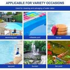 ILoveMilan Hochleistungs-Teleskop-Aluminium-Skimmer-Netz, Tiefer Laubrechen Und Skimmer-Netz Hochleistungs-Einstellbares Pool- / Springbrunnen- / Tankreinigungswerkzeug -Poolreinigung Verkäufe 2022 41532585 5