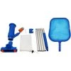 TRIOMPHE Pool-Reinigungs-Werkzeug-Set, Pool-Staubsauger Pool-Jet-Vakuum-Kopf-Saug-Pool-Kopf-Vakuum-Kopf Pool-Reinigungs-Tools-Set Für Pools Teiche Spa Spas Blau