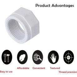 TRIOMPHE D15 Mutter Für Zulaufschlauch Kompatibel Mit Polaris 280 380 180 Roboter-Poolbodenreiniger D-15 (10 Stück) -Poolreinigung Verkäufe 2022 41678290 4