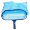 HAPPYSHOPPING Pool Skimmer Net Deep-Bag Pool Rechen Mittelfeines Netz Passend Für Die Meisten Standardstangen Für Die Poolreinigung,Blau