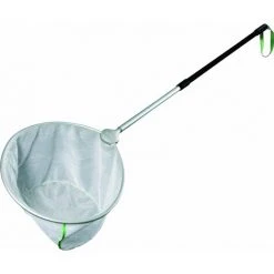 Velda Pond Net Daphnia 35 Cm Teichkescher, Viereckig Feinmaschiger Weisser Kescher Mit Teleskopstiel