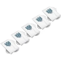 Vhbw 50x Staubsaugerbeutel Kompatibel Mit Miele Jazz, Jazz Plus, Limited Edition, M.A.X. Staubsauger - Mikrovlies, 27,5cm X 18cm, Weiß