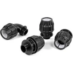 POOL TOTAL Poolanschluss-SET 25m Flexrohr Ø 63mm + 4 Flex-Fittinge, Dichtband -Poolreinigung Verkäufe 2022 47890474 3