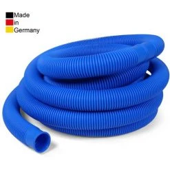 POOL TOTAL SET> 6,00m Schwimmbad Schlauch, Blau Ø 38mm + 4 Schellen -Poolreinigung Verkäufe 2022 47890502 4