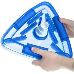 JARDIBOUTIQUE Dreieckiger Staubsauger Mit Bürste Für Die Schwimmbadfolie