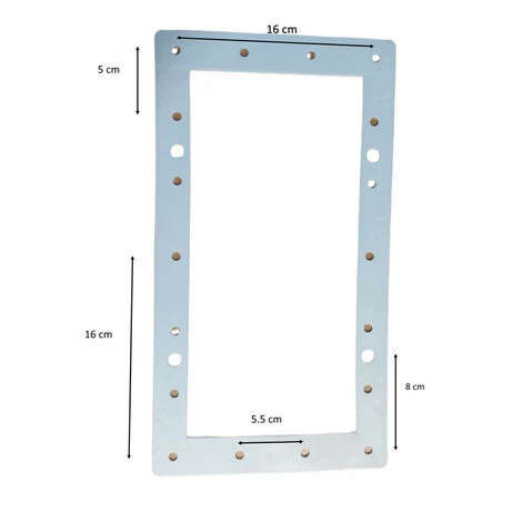 JARDIBOUTIQUE Skimmer Aufstellpool, Große Öffnung, Weiß 4 JARDIBOUTIQUE Skimmer Aufstellpool, Große Öffnung, Weiß – Bild 4