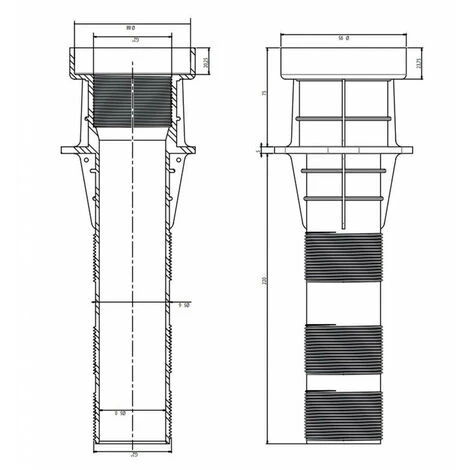 WELTICO Liner Wandtraverse 30 Cm Schwimmbad 3 WELTICO Liner Wandtraverse 30 Cm Schwimmbad – Bild 3