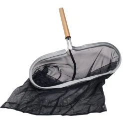 POOLOMIO Bodenkescher Mit Auffangsack, Bodenreiniger, Kescher, Poolkescher, Poolreiniger