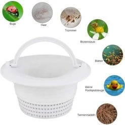 GDRHVFD Skimmerkorb, Schwimmbeckenskimmer, Skimmerkorb, Schwimmbeckensieb Für Skimmer, Skimmerkorb, Schwimmbecken, Skimmerkorb, Schwimmbeckensieb, Skimmersieb, Schwimmbeckenkorb Ersatzteile Für Schwimmbecken -Poolreinigung Verkäufe 2022 53810726 5