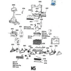 MAYTRONICS DOLPHIN Reinigungsbürste Activ-Brush, Komplett Dolphin Supreme M5, F50 & F60 Poolreiniger -Poolreinigung Verkäufe 2022 54181092 2
