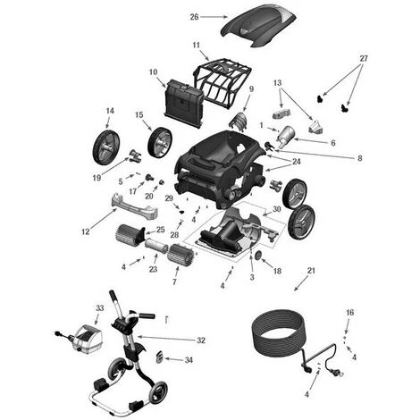 Ersatz Filterkorb Standard Fein 100 Mµ Für Alle Zodiac Vortex-Modelle (außer Vortex 1) 2 Ersatz Filterkorb Standard Fein 100 Mµ Für Alle Zodiac Vortex-Modelle (außer Vortex 1) – Bild 2