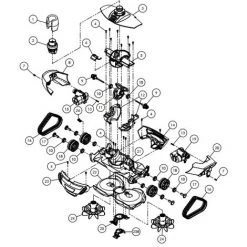 ZODIAC Raupenband Für MX8 / MX8 Pro Hydraulischer Reiniger, Nr. 16