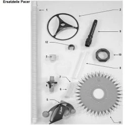 ZODIAC Membrane LONG LIFE Für Hydraulische Reiniger Super G+ / Pacer / G4 -Poolreinigung Verkäufe 2022 54184044 4