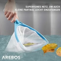 AREBOS 5-teiliges Spa Pool Reinigungsset Mit Kescher Poolbürste Teleskopstange 83 Cm -Poolreinigung Verkäufe 2022 56840481 3