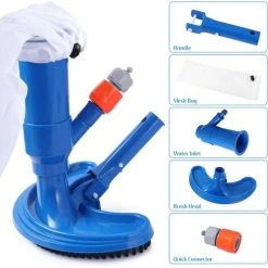 OCXIN Poolreinigung Bodensauger, Poolsauger Vakuumsauger Staubsauger Tragbares Mit Bürste Für Schwimmbad Teich Whirlpool Brunnen (Ohne Stange) -Poolreinigung Verkäufe 2022 57686740 4