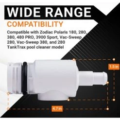 DONTODENT Lot De 3 D29 Raccords Rotatifs For Tuyau D'arrosage Avec Polaris 180 280 380 3900 -Poolreinigung Verkäufe 2022 58655000 4