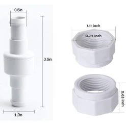 DONTODENT Kit De Remplacement De Valve De Secours Compatible Avec Nettoyeur De Piscine Polaris 280 180 3900 Remplacer La Pièc -Poolreinigung Verkäufe 2022 58655031 5