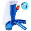 BARES Mini Jet Pool Vacuum Cleaner With Portable Quick Clean Suction Head With Brush And Hose Connector (Hose Not Included), Vacuum Cleaning Accessories For Spa Pond Swimming Pool