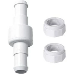 BARES Replacement D20/D-20 Hose Swivels, Pool Cleaner Hose Ball Bearing Swivel With Hose Nuts For 180 280 380 480 3900